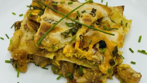 Vegan Breakfast Lasagna