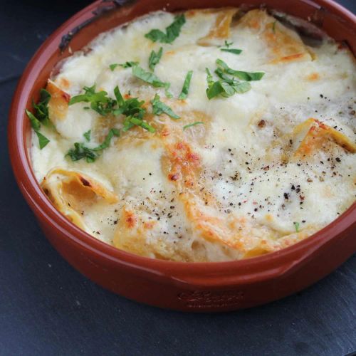 Cacio e Pepe Lasagna