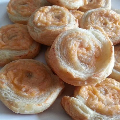 Crab Puff Pastry Pinwheels