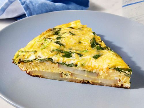 Spinach and Potato Frittata