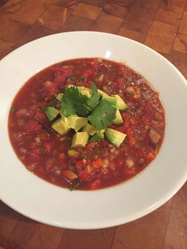 Avocado Gazpacho