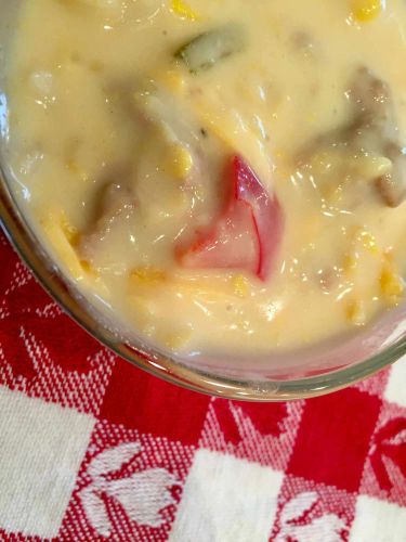 Texas Corn Chowder with Venison