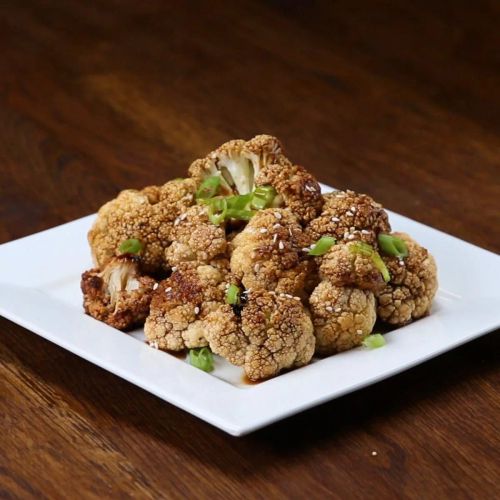 Teriyaki Cauliflower Bites