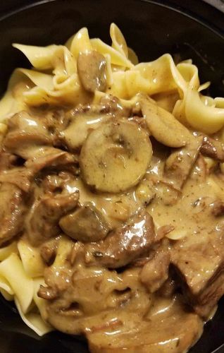 Instant Pot Beef Stroganoff