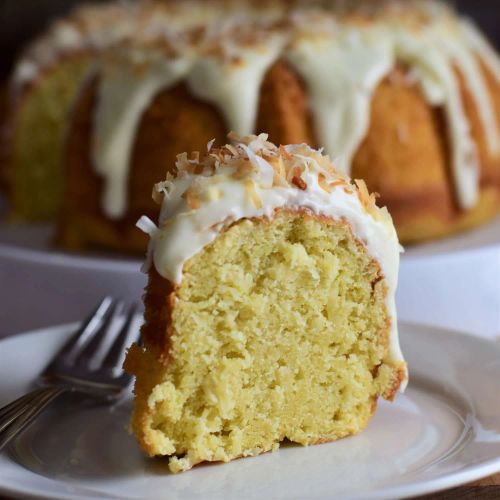 Coconut Coconut Milk Cake