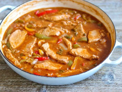 Pork and Pepper Stew