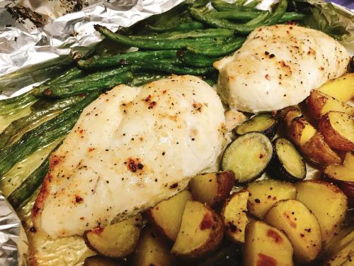 Sheet Pan Chicken Meal