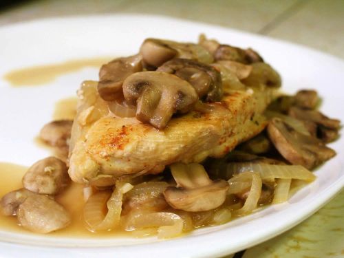 Paprika Chicken with Mushrooms