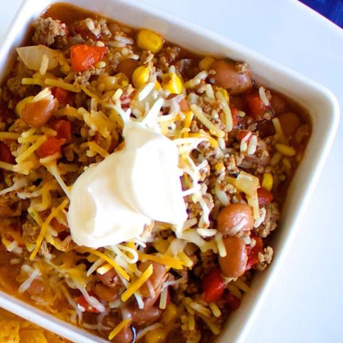 One-Pot Taco Chili