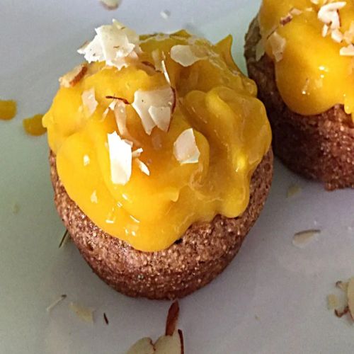 No-Egg Mango Cupcakes