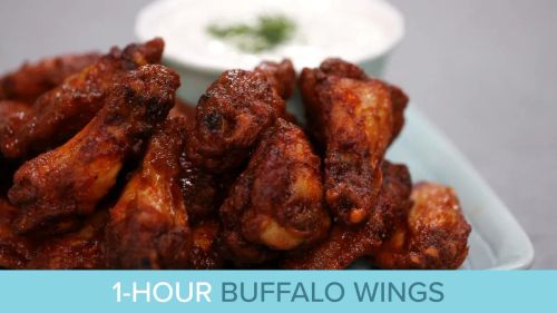 1-Hour Buffalo Chicken Wings