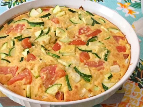 Zucchini Tomato Pie