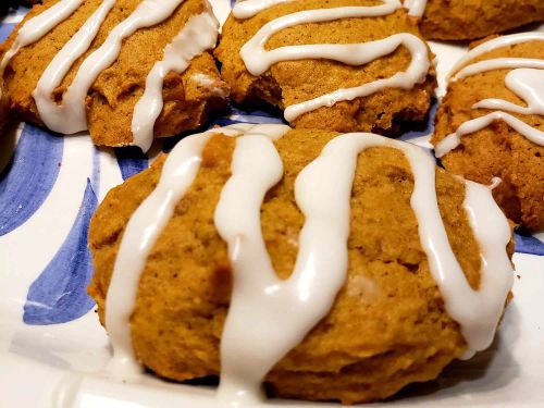 Iced Pumpkin Cookies