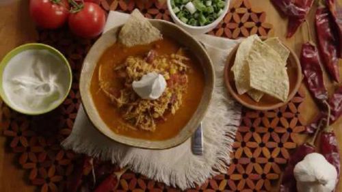 Catherine's Spicy Chicken Soup