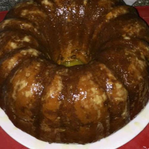 Honey Cake with Orange Glaze