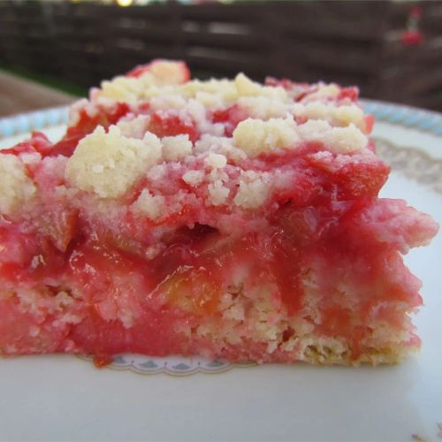 Mom's Rhubarb Cake