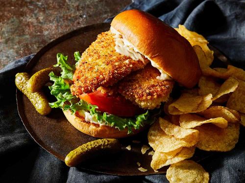 Crunchy Lemon-Garlic-Parmesan Chicken Tenders