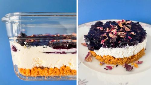 Blueberry Cheesecake As Made By Pei Pei Chei Ow