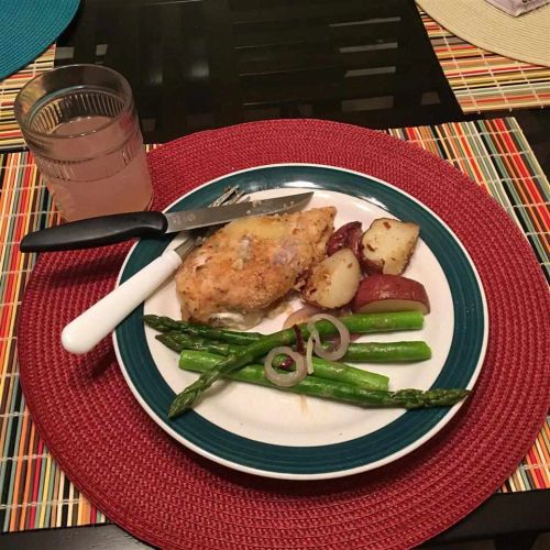 Asparagus with Garlic and Onions