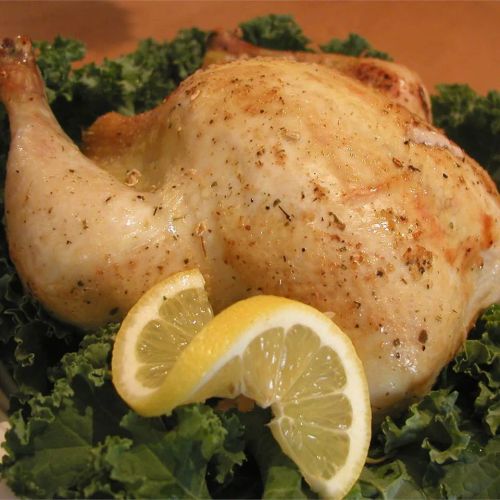 Simple Lemon-Baked Chicken