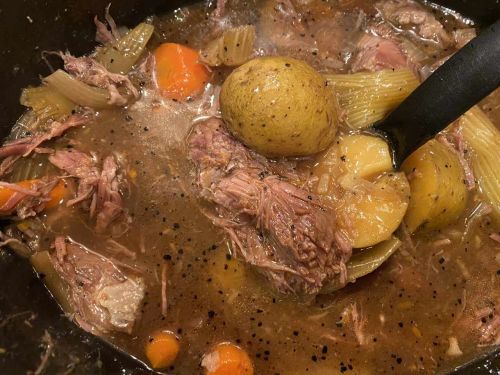 Healthier Marie's Easy Slow Cooker Pot Roast