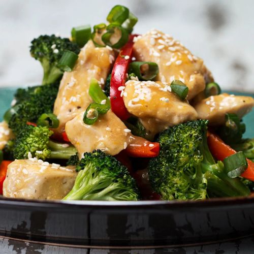 Orange Chicken & Veggie Stir-fry