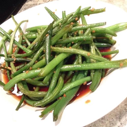 Honey Ginger Green Beans