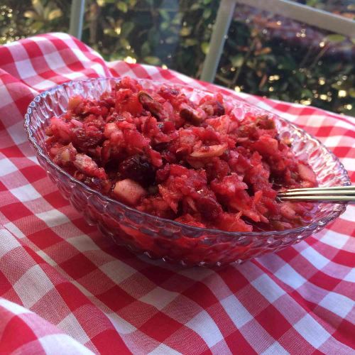 Holiday Cranberry Relish