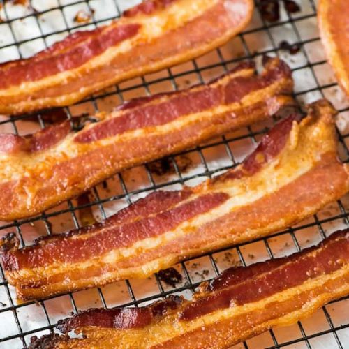 Thick-Cut Bacon in the Oven