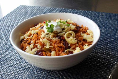 The Best Baked Rice and Beans