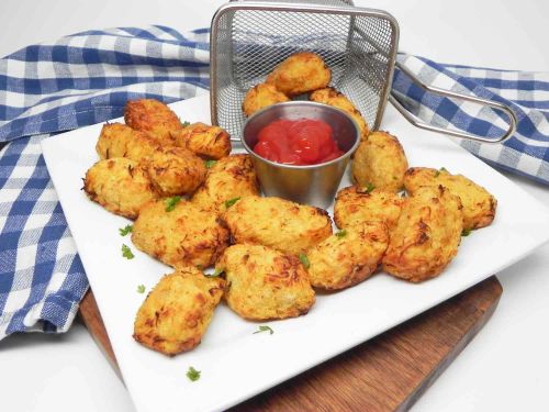 Air Fryer Spaghetti Squash Tots