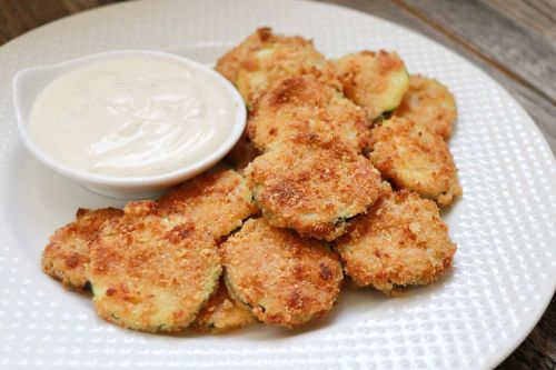 Guilt-Free Air Fryer Ranch Zucchini Chips