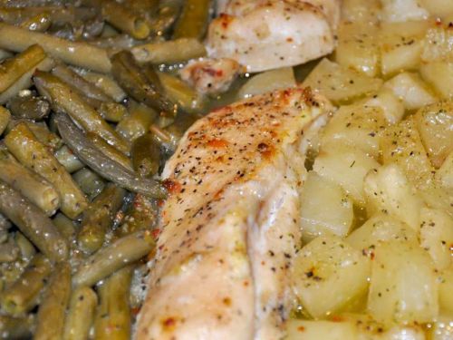 One-Pan Chicken Dinner