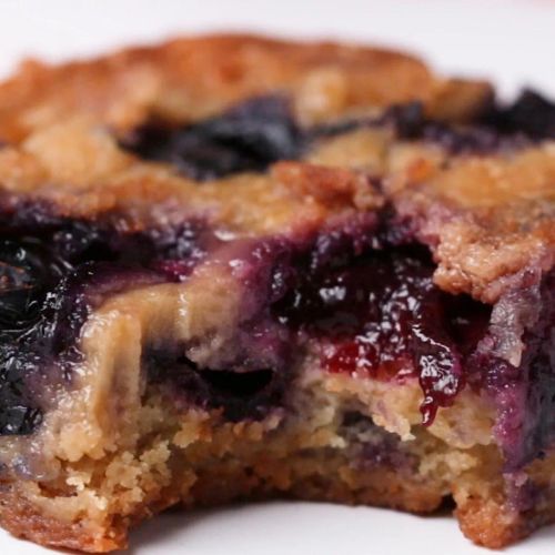 Blueberry Blondies