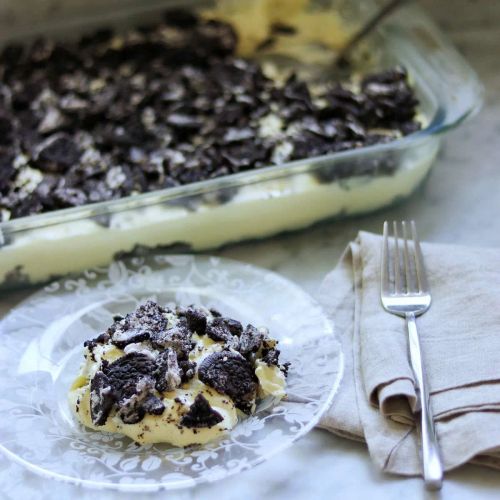 Oreo Cookies and Cream Dessert