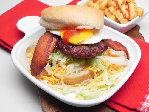 Over-Easy Egg Hamburgers