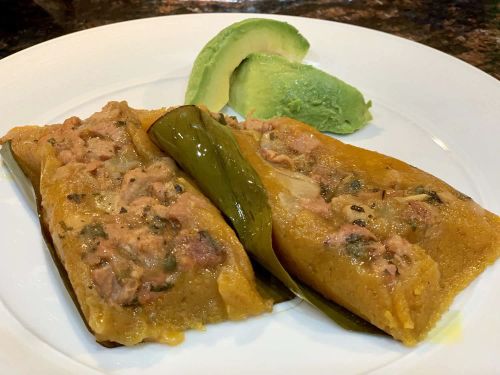 Pasteles with Yuca and Plantains