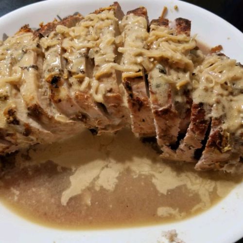 Pork Tenderloin with Dijon Marsala Sauce