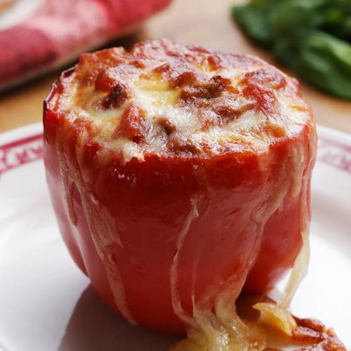 Lasagna-Stuffed Peppers