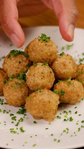 Crispy Potato Puffs