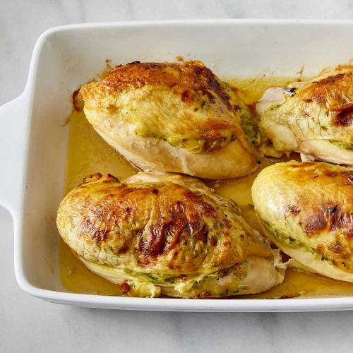 Zucchini Stuffed Chicken