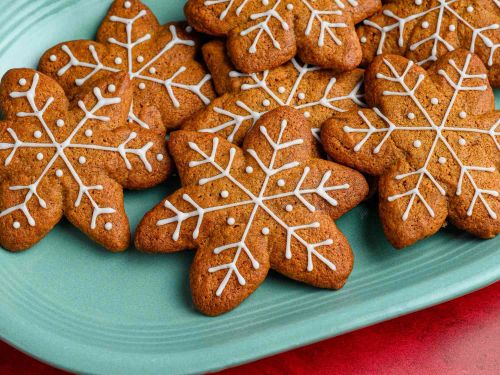 Gingerbread Snowflakes