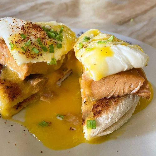 Eggs Benedict with Salmon