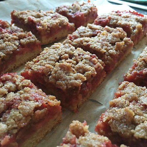 Rhubarb Bars