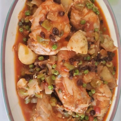 Rabbit Fricassee Cuban-Style