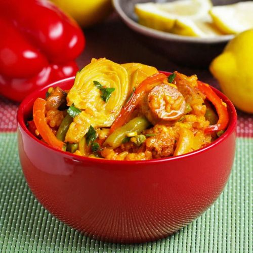 Meatless Paella