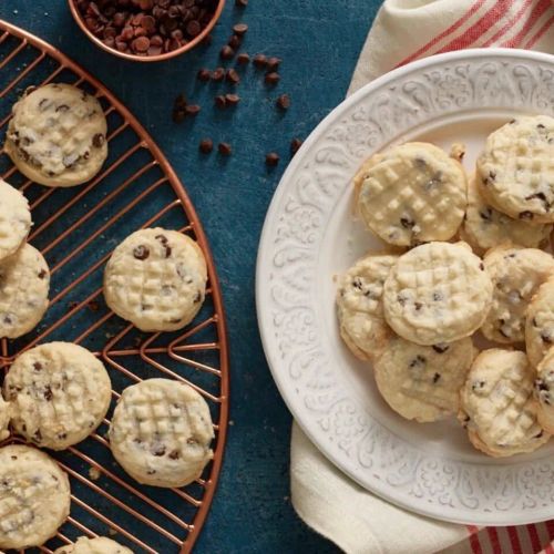 Mini Chocolate Chip Shortbread