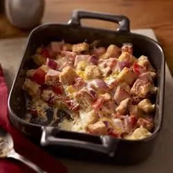 Creamy Ham and Cheese Casserole