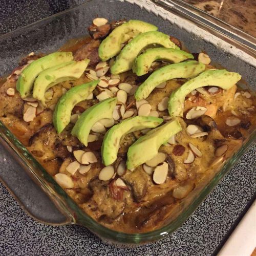 Chicken Avocado Casserole