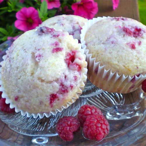 Raspberry Lemon Muffins